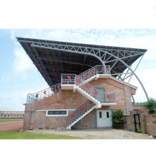 Philippine Football Stadium Stands Oval Stadium Roof Steel Pipe Truss Bleachers